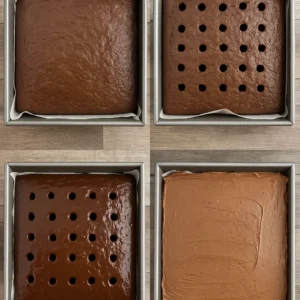 Death by Chocolate Poke Cake