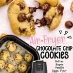 Air Fryer Chocolate Chip Cookies 2 Air Fryer Chocolate Chip Cookies
