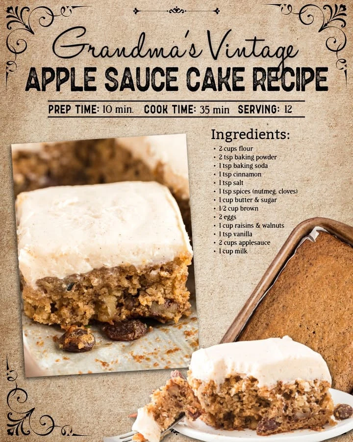 Applesauce Cake