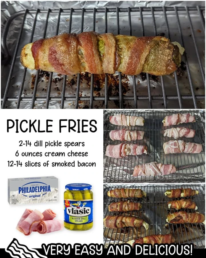 Bacon Wrapped Pickles