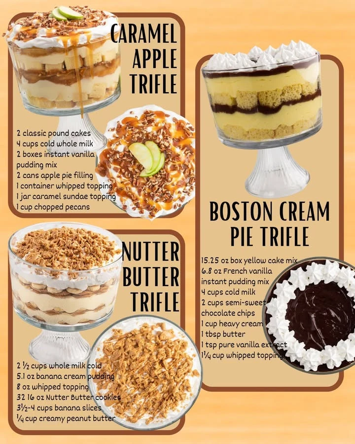 Caramel Apple Trifle