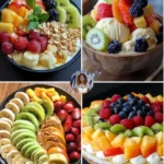 Classic Rainbow Fruit Yogurt Bowl 2 Classic Rainbow Fruit Yogurt Bowl