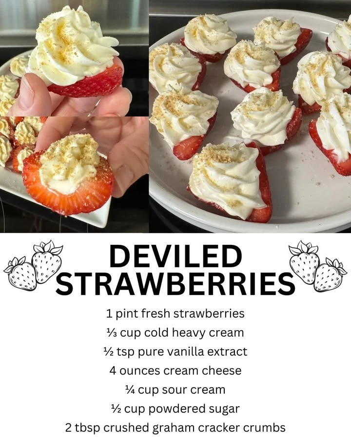 Deviled Strawberries