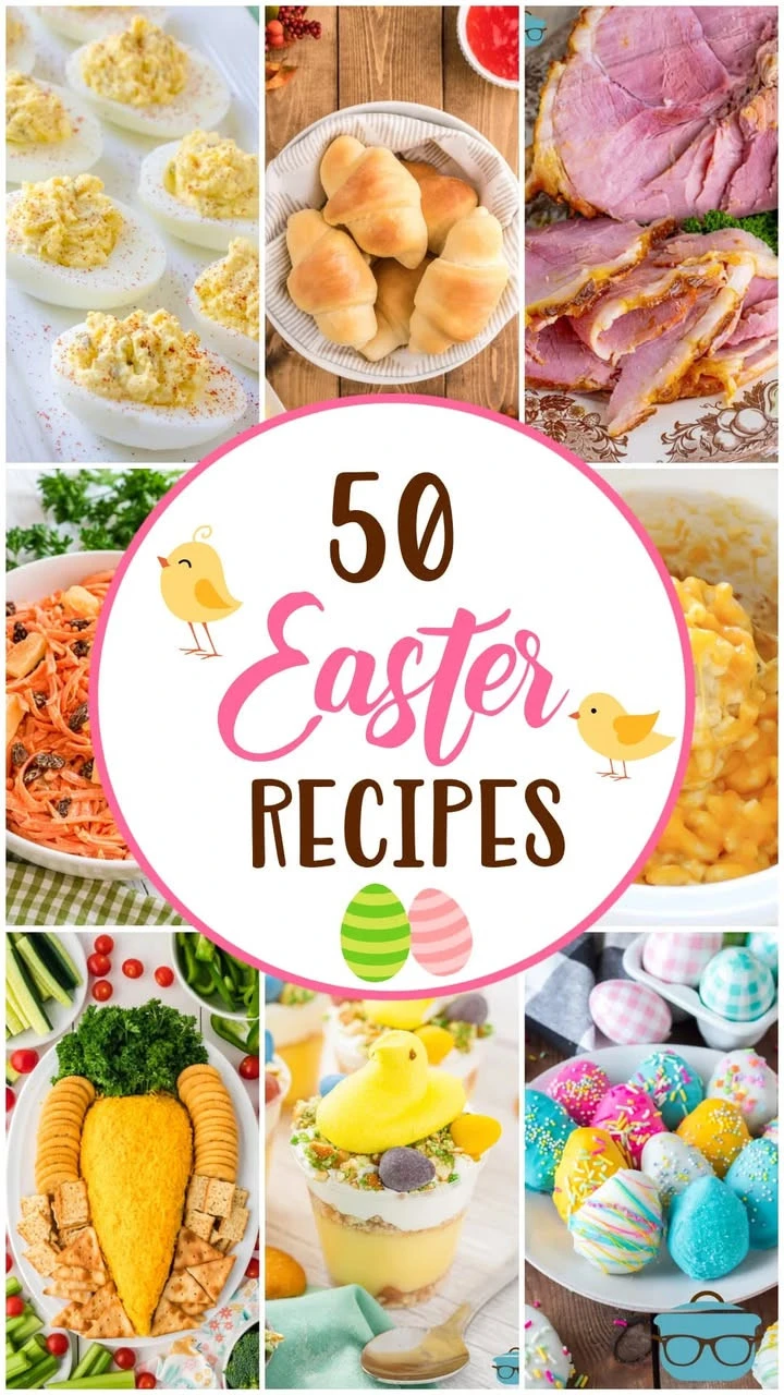 Colorful Easter recipes for festive meals and treats