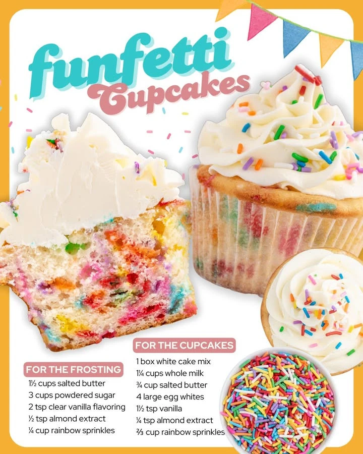 Funfetti Cupcakes