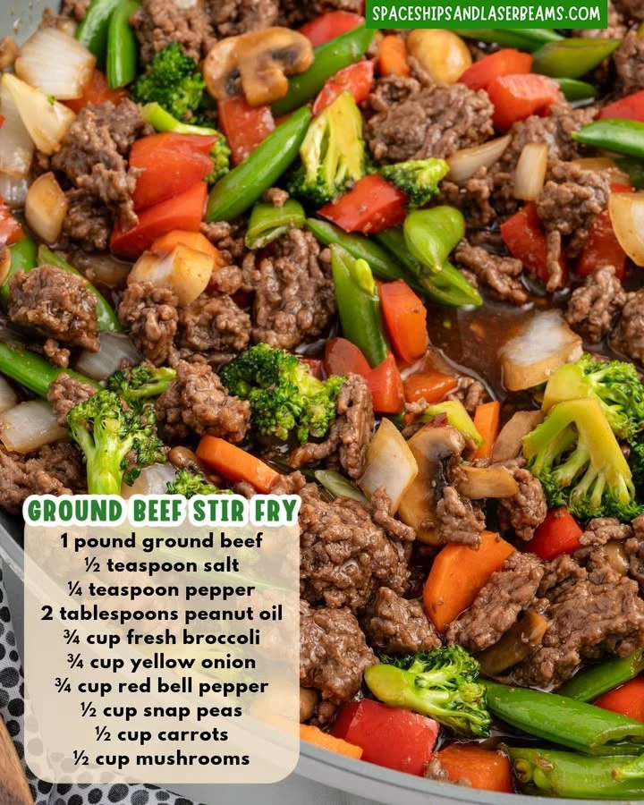 Ground Beef Stir Fry