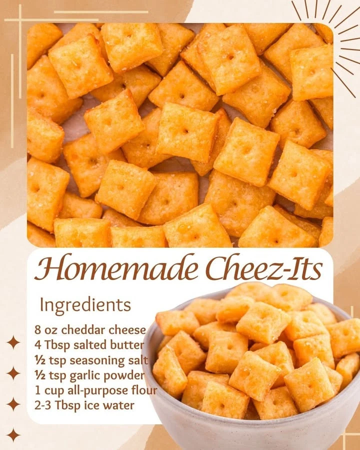 Homemade Cheez-Its