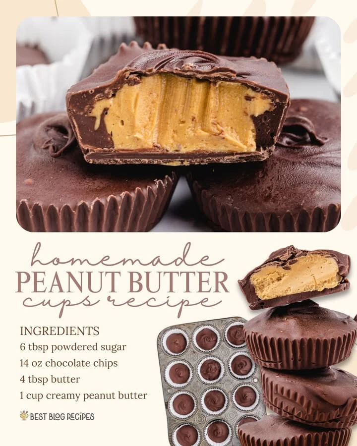 Homemade Peanut Butter Cups