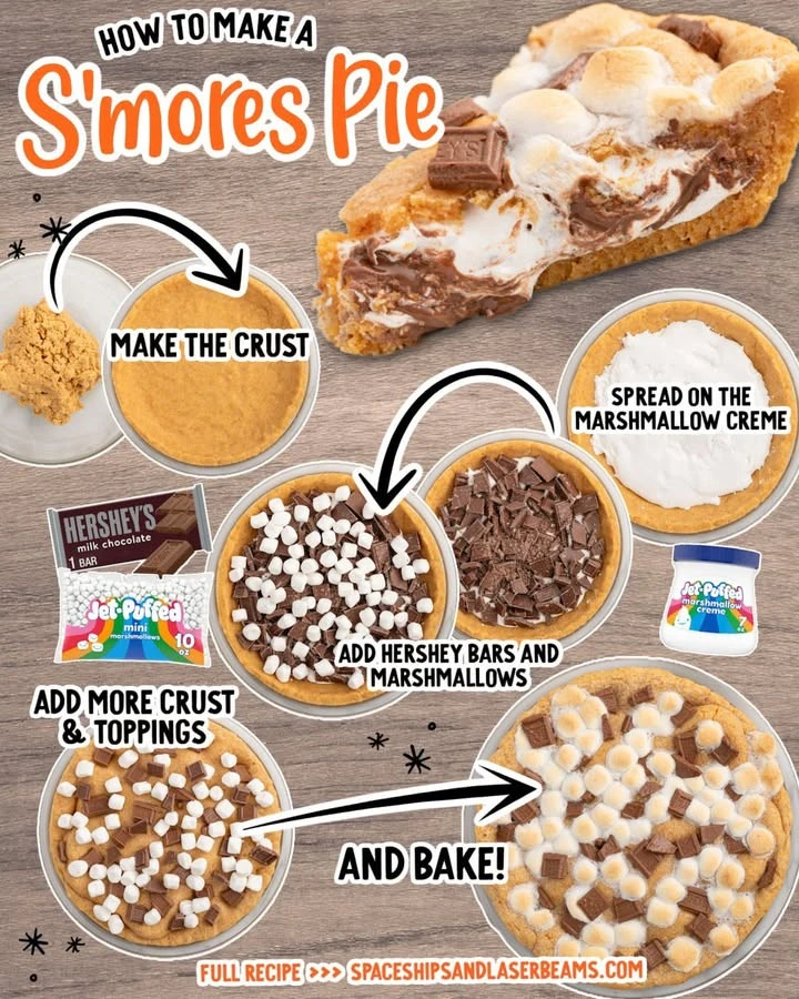 How to Make Smores Pie