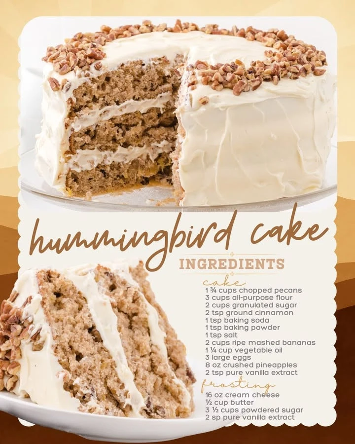 Hummingbird Cake