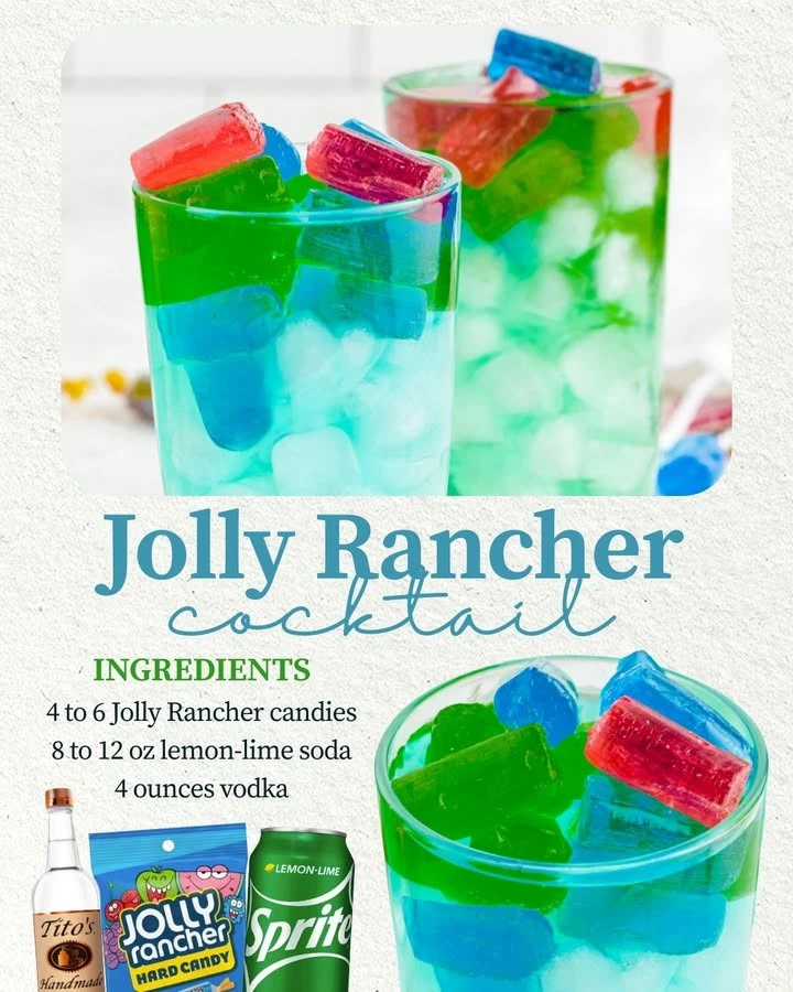 Jolly Rancher Cocktail