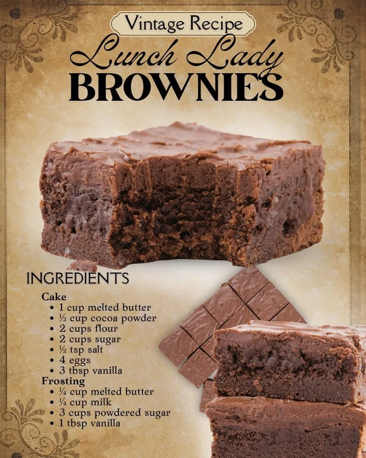 Lunch Lady Brownies
