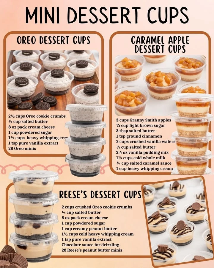 OREO DESSERT CUPS