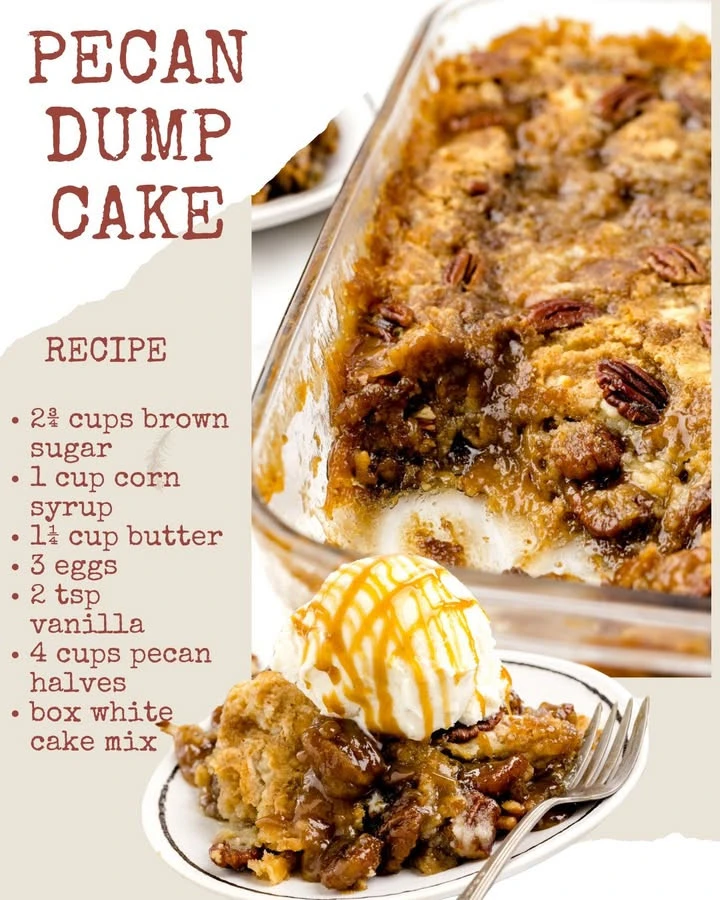 Pecan Dump Cake