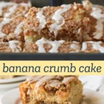 Banana Crumb Cake 2 Banana Crumb Cake