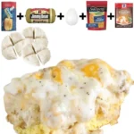 Biscuit and Gravy Casserole 2 Biscuit and Gravy Casserole