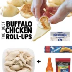 Buffalo Chicken Roll-Ups