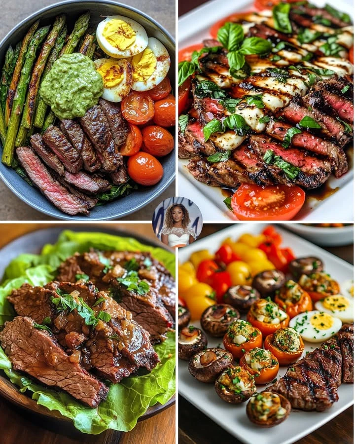 Cajun Beef Bowl with roasted zucchini and vibrant vegetables