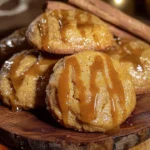 Caramel Drizzled Pumpkin Cookies 2 Caramel Drizzled Pumpkin Cookies