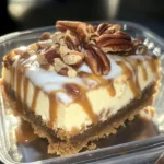 Cinnamon Bun Cheesecake with Caramel Pecan Delight 2 Cinnamon Bun Cheesecake with Caramel Pecan Delight