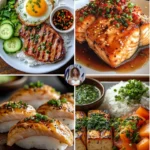 Delicious Miso Glazed Cod served with roasted bok choy in a vibrant bowl.