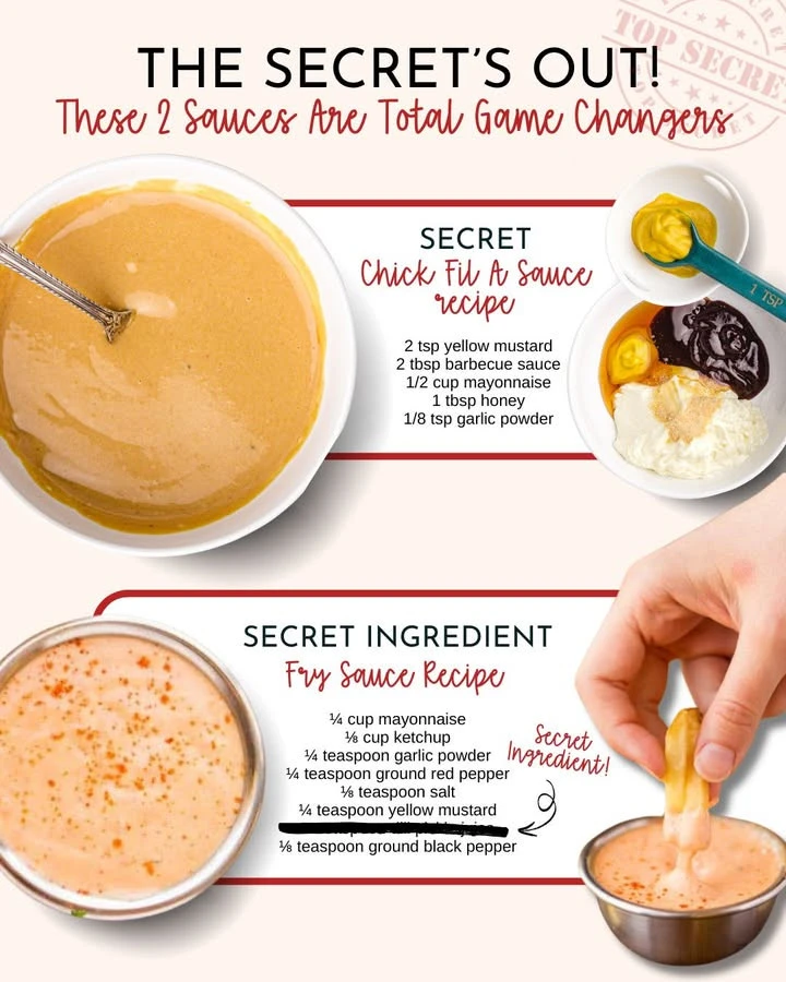 A selection of delicious secret sauce recipes for enhancing meals