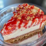 Strawberry Crunch Cheesecake 2 Strawberry Crunch Cheesecake