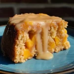 Vanilla Peach Cobbler Cake 2 Vanilla Peach Cobbler Cake
