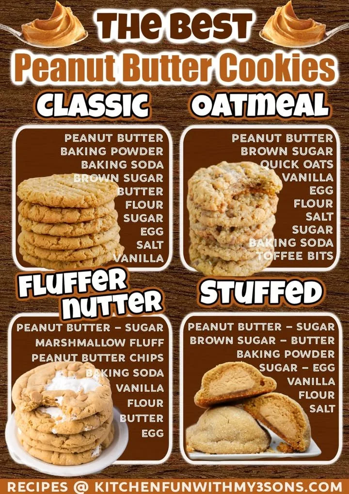 Delicious homemade peanut butter cookies on a plate