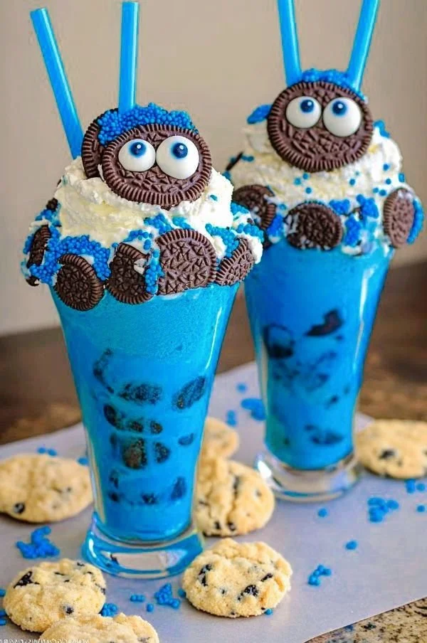 Delicious cool creamy treats ready to enjoy on a sunny day.