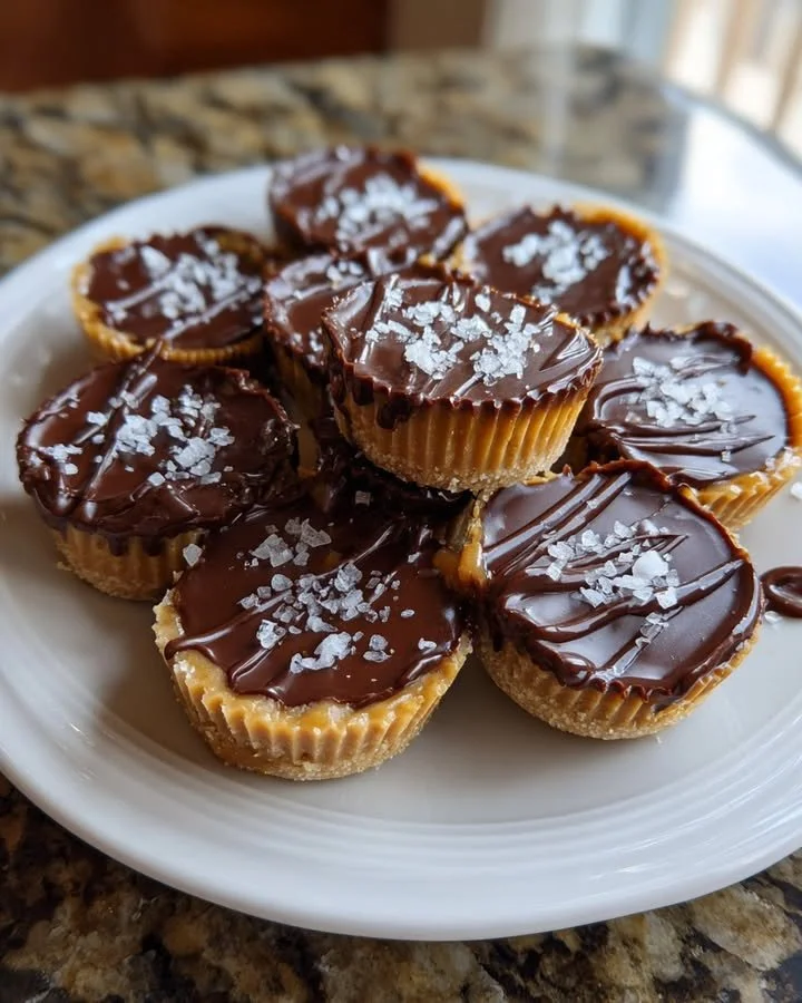 Delicious Healthy Twix Cups made with nutritious ingredients for a guilt-free treat