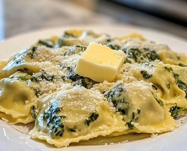 Maultaschen, traditional German ravioli filled with meat and spinach