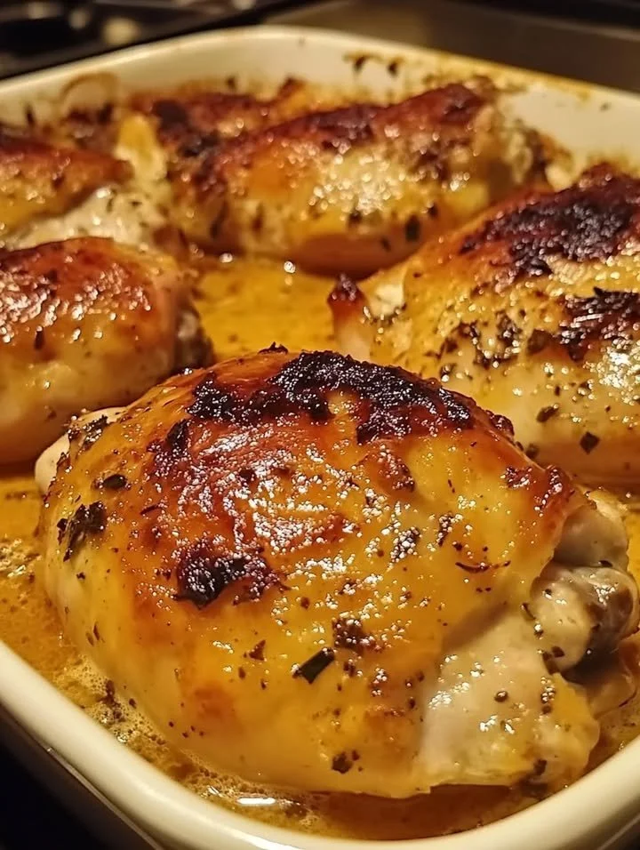 Delicious Mom's Butter Baked Chicken dish served on a plate