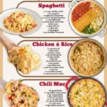 Delicious one pot meals for easy cooking and hassle-free clean-up.