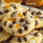 Freshly baked Orange Ricotta Cookies with a hint of citrus