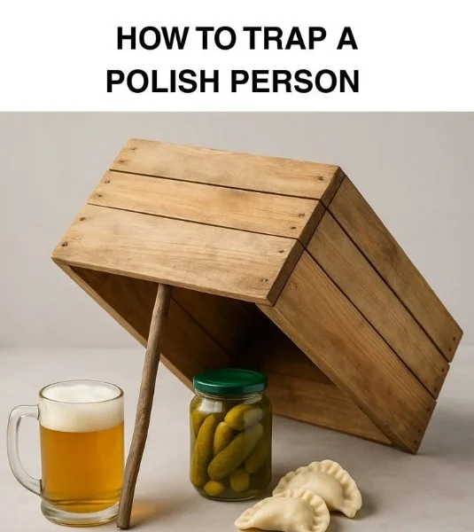 Delicious pierogi with beer and pickles displayed on a plate