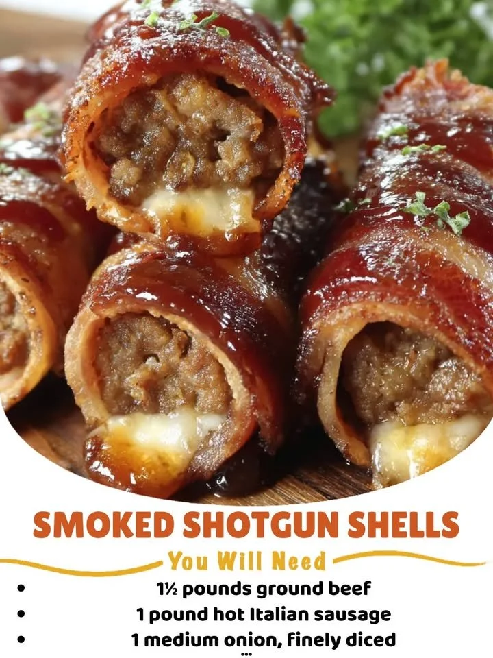 Delicious smoked shotgun shells ready for grilling and outdoor gatherings.