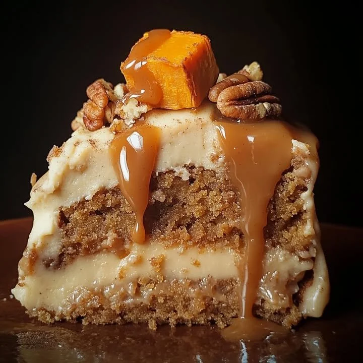Delicious Sweet Potato Honey Bun Cake with Cinnamon Cream Cheese Icing