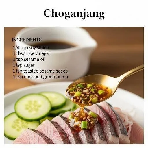 Various Korean sauces including gochujang, doenjang, and ssamjang in bowls.