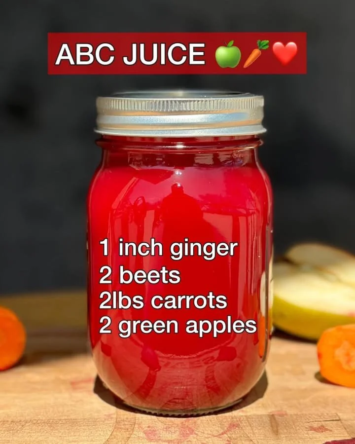 ABC Juice - A healthy blend of fruits and vegetables for detox and energy.