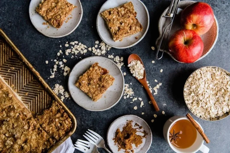 Apple crumble slab pie with golden crust and fresh apple filling