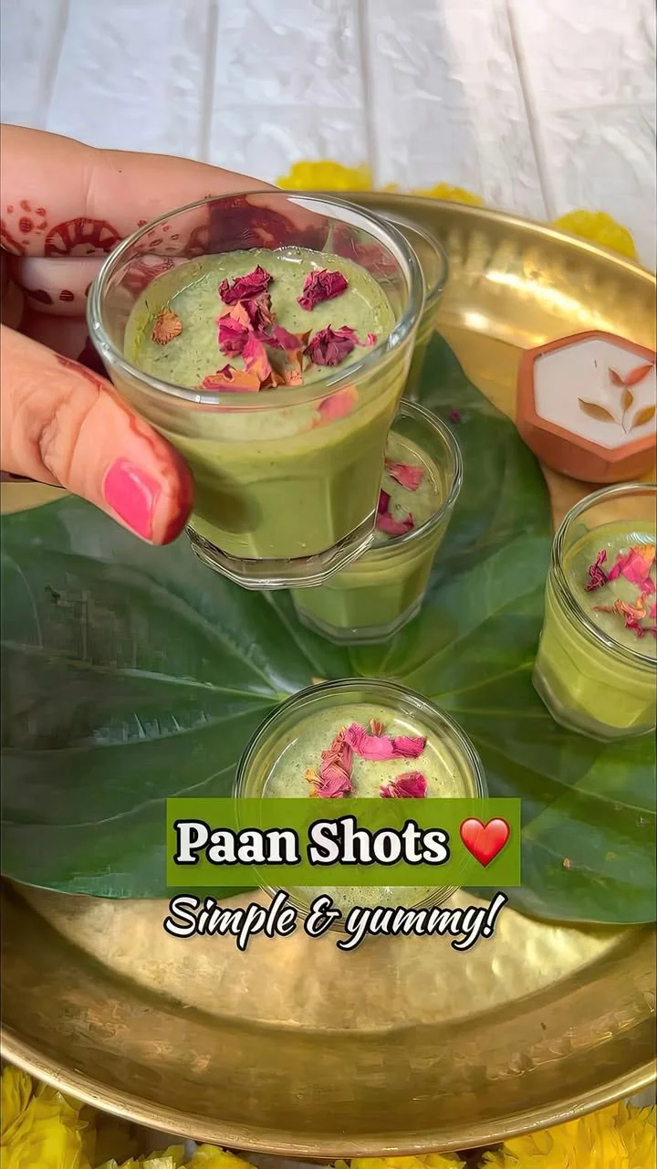 Betel Leaf Shots for health and vitality