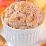Delicious Buffalo Chicken Dip served with tortilla chips