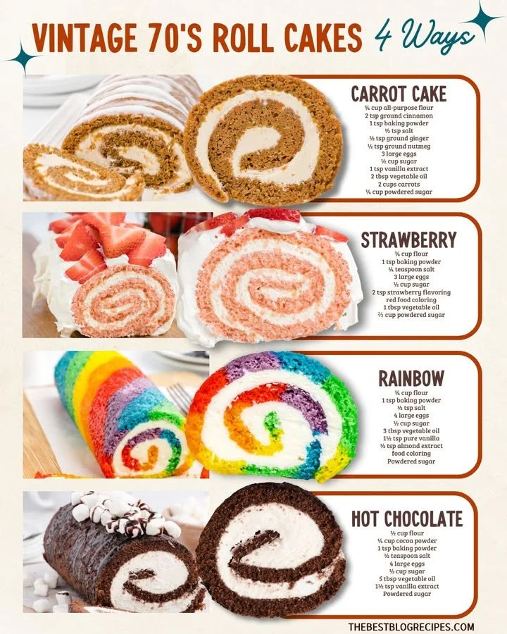 Delicious Carrot Cake Roll with cream cheese frosting and colorful carrot decorations