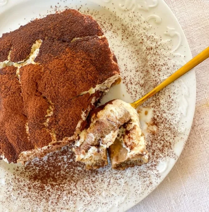 Delicious Healthy Tiramisu dessert made with nutritious ingredients for guilt-free indulgence.