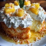 Juicy Pineapple Heaven Cake 2 Juicy Pineapple Heaven Cake