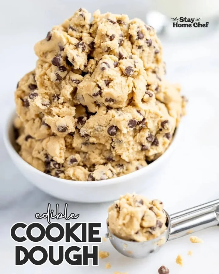 Masa de galleta comestible lista para preparar deliciosa repostería