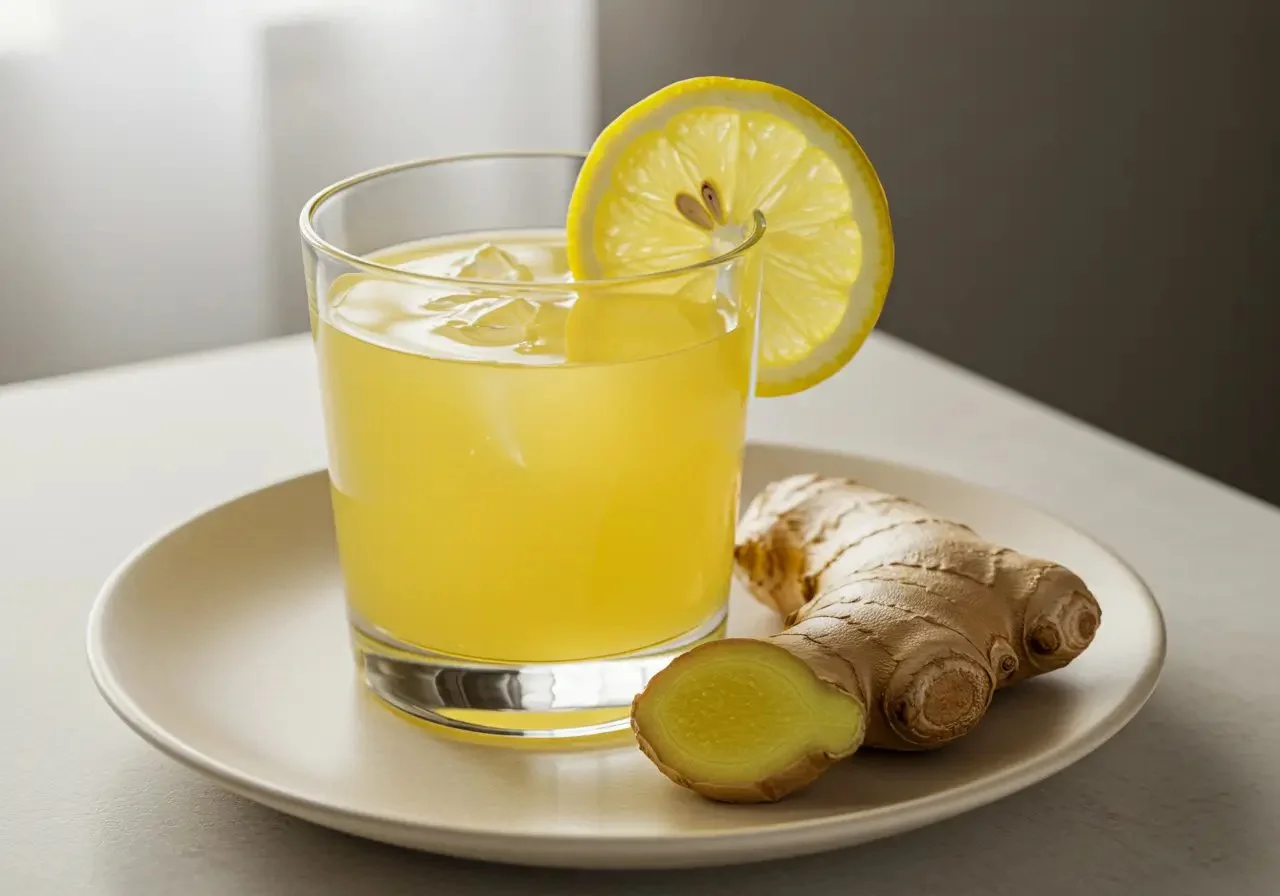 Refreshing Mounjaro-inspired drink served in a glass