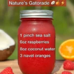 Nature's Gatorade - natural hydration alternatives for energy and performance