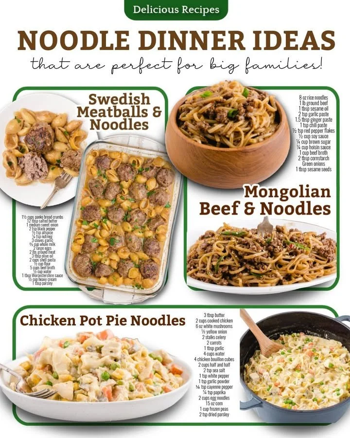 Colorful noodle dinner with vegetables and protein in a bowl